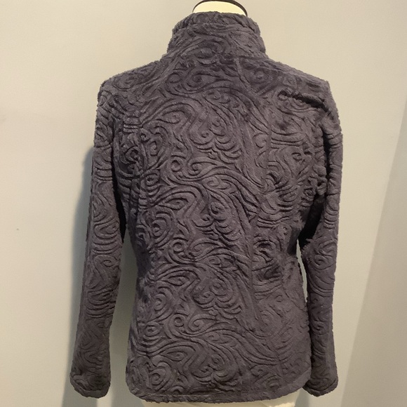 Athleta zip anorak fleece L gray - Picture 5 of 5